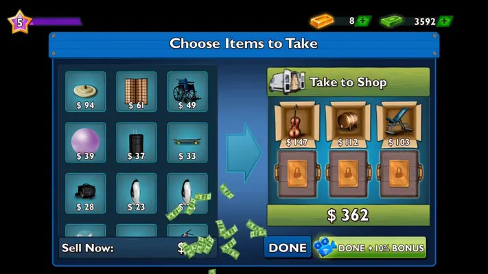 Bid Wars android App screenshot 1